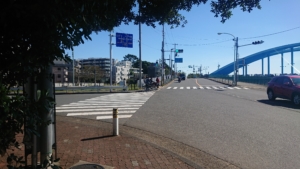 多摩川駅方面信号